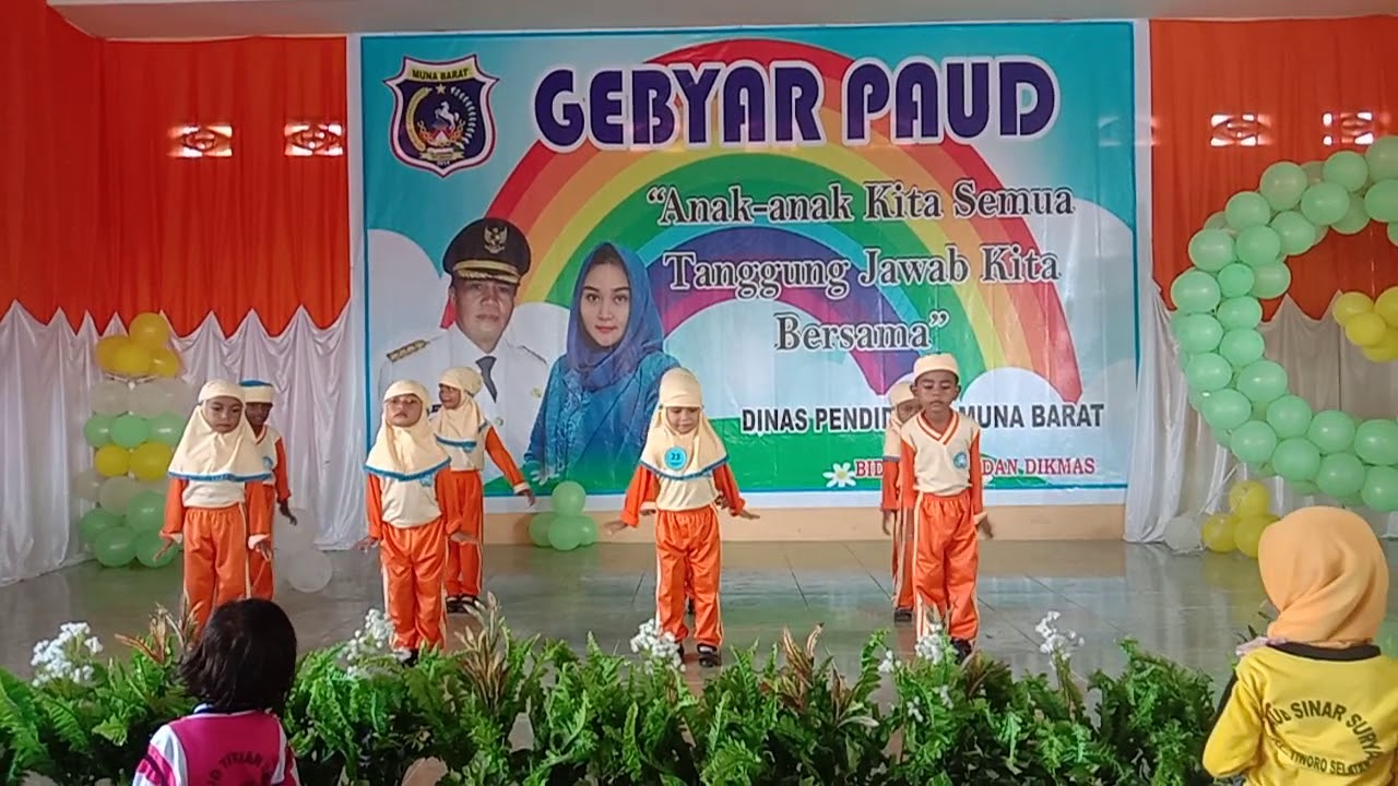 Paud BAITUL ILMI Lemoambo. GEBYAR PAUD MUBAR - YouTube