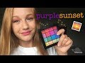 PURPLE SUNSET EYE LOOK | Freakish Friday #1