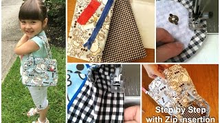 How to Sew a Girls Handbag | Mary Lou Easy Version