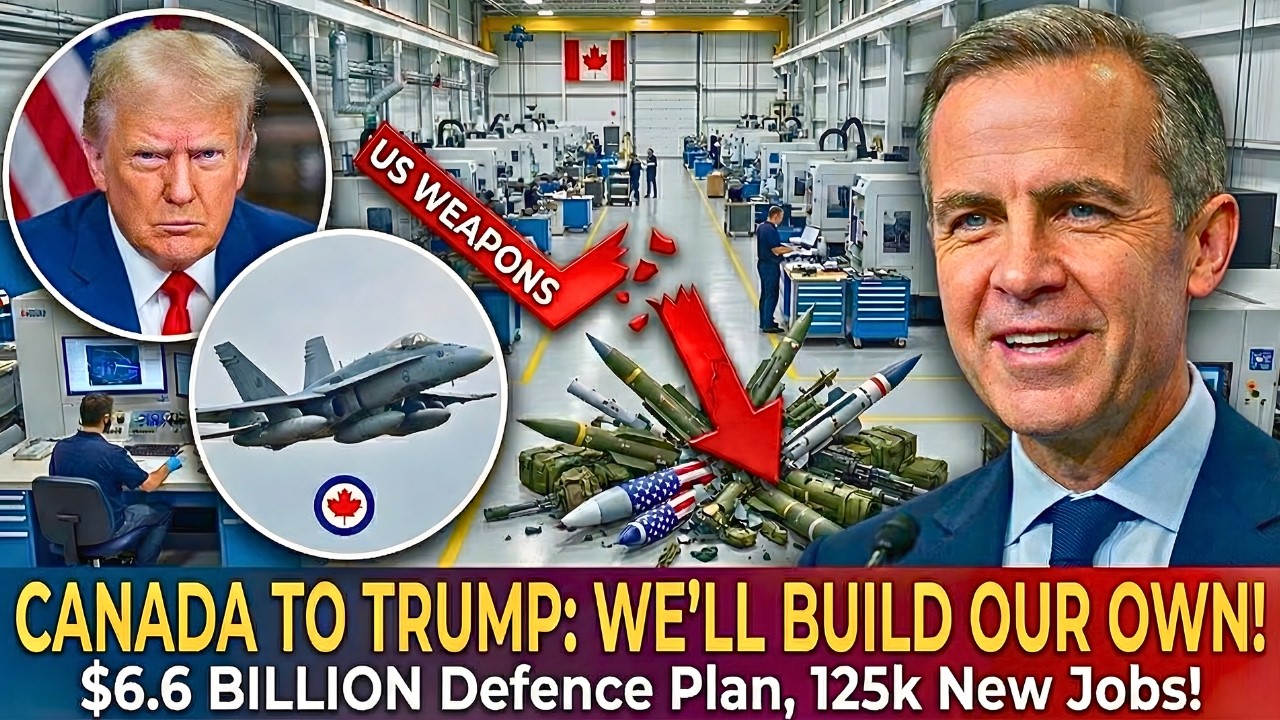 JUST IN: Carney STOPS Buying American Weapons — $6.6 BILLION 'Build Canadian' Plan STUNS Trump!