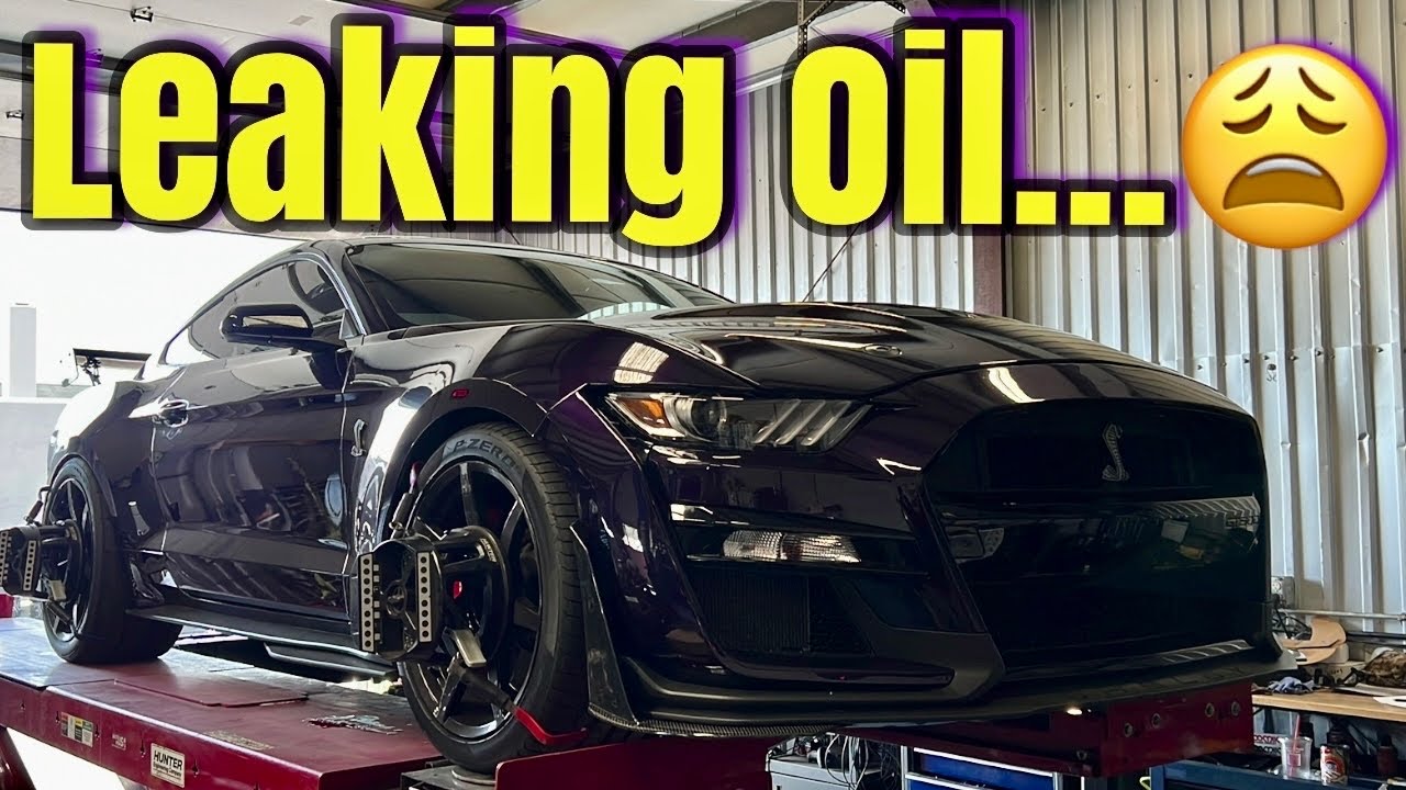 YIKES! They found an OIL LEAK on my Built 2020 Shelby GT500!