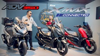 #เฮียตี๋จัดให้ ภูมิใจเสนอ #honda adv350 #yamaha xmax300 รถสายพานยอดฮิต ราคาถูกที่นี่วันนี้เท่านั้น ✅