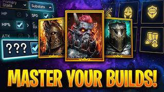 HOW TO BUILD ANY CHAMPION Gear Stat Priorities EXPLAINED Raid Shadow Legends Guide