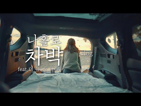 나홀로 차박 캠핑/ 현대에서 빌려주는 신형 투싼과 싼타페 / 스텔스차박 /Hyundai SUV Camping Setup