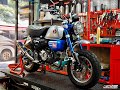 Ohlins FDK 107 Front Fork Honda monkey Install