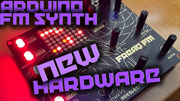 Arduino 8-bit FM Synth - NEW hardware!