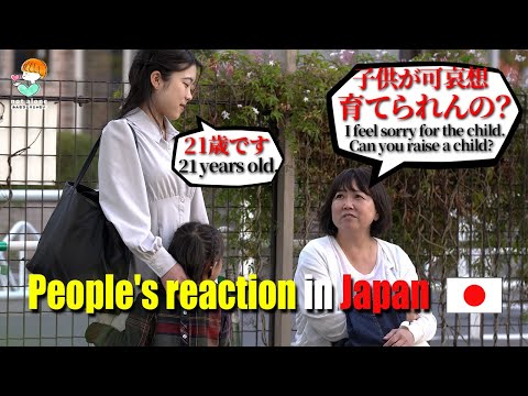 Woman slandering mother who gave birth as teenager. | Social Experiment in Japan