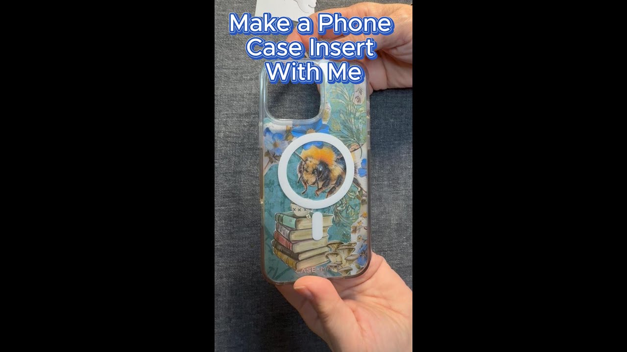 Phone Case Insert Make a Phone Case Insert with Me - YouTube