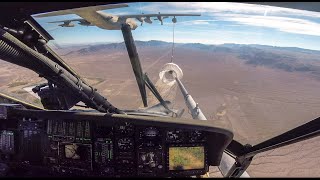 Helmet Cam: Helicopter Air to Air Refueling in 4K