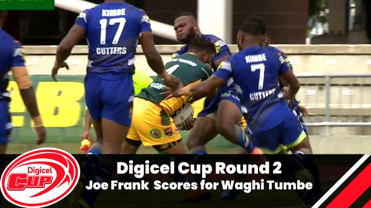 Digicel Cup Round 2 Joe Frank Scores for Waghi Tumbe