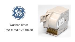 GE Washer Timer Part #: WH12X10478
