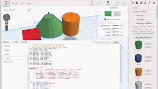 Autodesk TinkerCad: Generating 3D Geometry with JavaScript