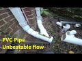 Why PVC is far superior to corrugated for drainage pipe