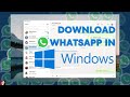 How to Download and Install WhatsApp in Laptop or PC