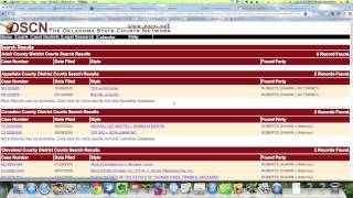 Overview of the Oklahoma State Courts Network