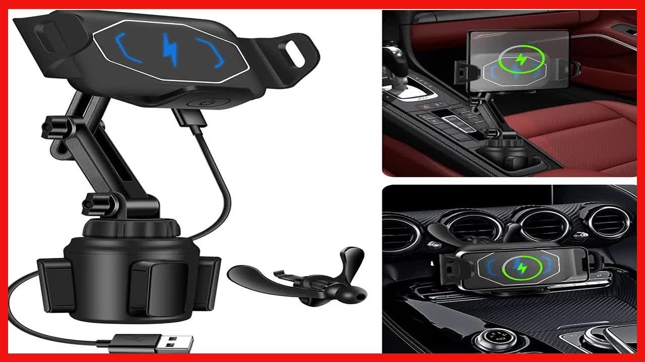 Charge and Mount Your Phone Effortlessly with the FULNEY Z Fold 3 Wireless Car Charger