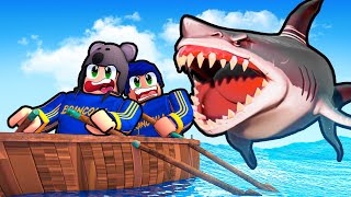 CUIDADO COM O TUBARÃO NO ROBLOX SHARK BITE - Brancoala Games