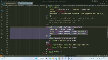 Laravel Proyek #46 Detail Tagihan Bagian 1