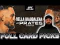 UFC Perth Full Card Picks &amp; Predictions | Maddalena vs Prates | The MMA Lock-Cast #375