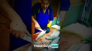 "Why Are These Guys Cleaning Salmon With Just a Tiny Knife?!"