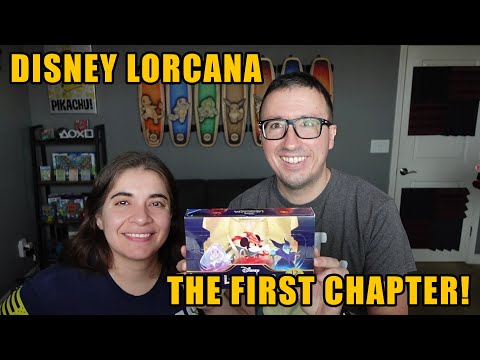 Opening Lorcana The First Chapter Part 2 - Second Trove Box