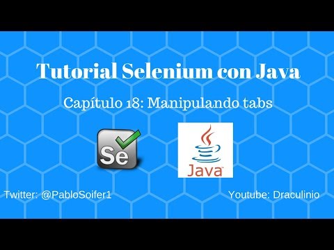 Selenium Java Capítulo 18: Manipulando tabs