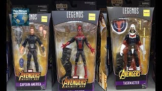 Get your first look at hasbro's complete wave of 6" marvel legends
avengers: infinity war themed figures along with the mcu thanos
build-a-figure images sour...