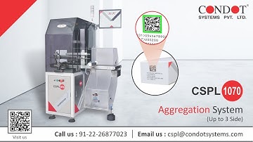 CSPL1070 "Aggregation System" Solution of Pharmaceutical Packaging & Serialization for Track & Trace