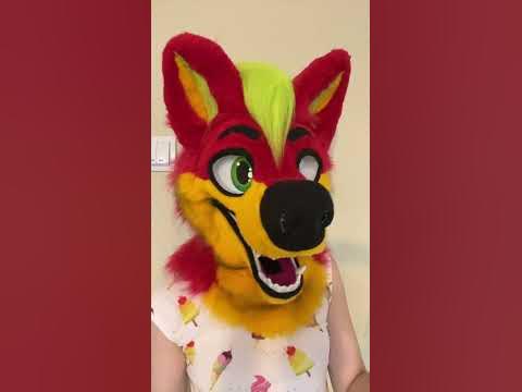 Маска фурри - YouTube