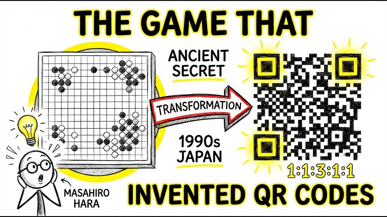 The Japanese Game That Accidentally Invented QR Codes - YouTube