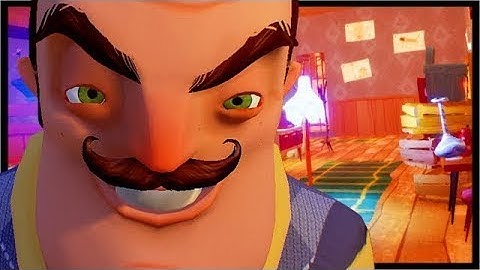 HELLO NEIGHBOR WITH A CUSTOM BUILT HOUSE!? | Hello Neighbor Mod