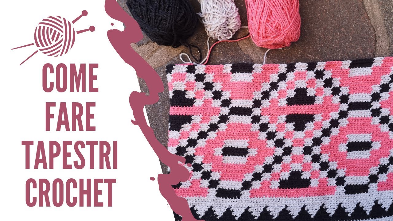 Come fare uncinetto tapestry  - Uncinetto punti