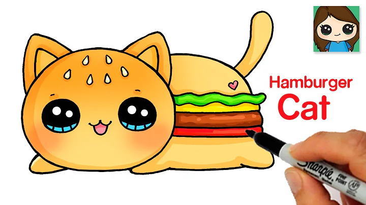 How to Draw a Hamburger Cat 🍔 Aphmau MeeMeows