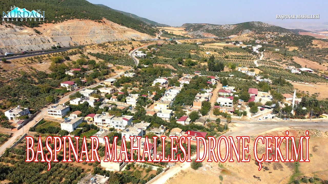 BAŞPINAR MAHALLESİ DRONE ÇEKİMİ - NURDAĞI BELEDİYESİ 2020