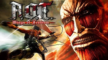 ATTACK ON TITAN WINGS OF FREEDOM Walkthrough Part 9 LEVI ACKERMAN - LEVI SQUAD IN ACTION - Gameplay