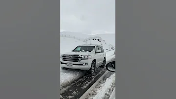 ثلج في كردستان فيديوهات سيارات 