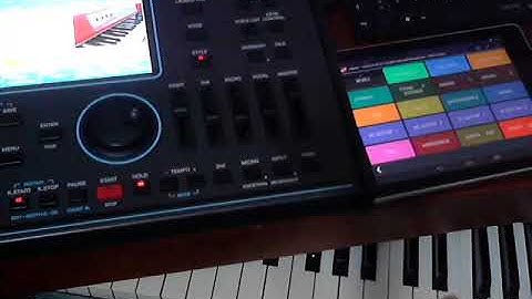 Using Midi Commander Android App with SD Series Part2