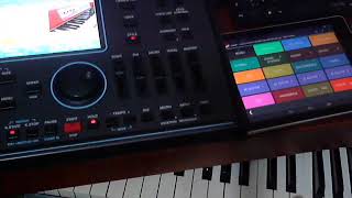Using Midi Commander Android App with SD Series Part2 screenshot 5