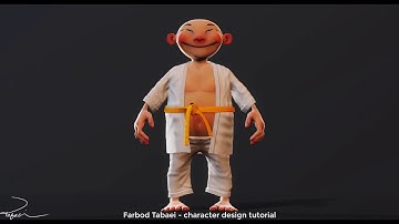 Character design tutorial using Zbrush and Marvelous designer