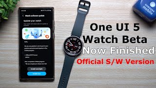 Samsung One UI 5 Watch Beta Now Complete! Official Software Version (Wear OS 4) screenshot 4
