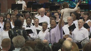 Concert for Unity held at Mt. Olive Baptist Church