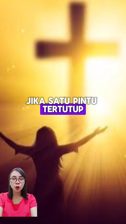 Satu Pintu Tertutup Tuhan Buka Pintu Yang Lain #short#yesusjawabanku