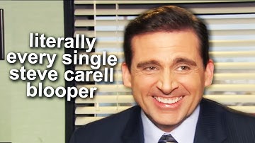 steve carell breaking for 34 minutes straight | The Office US | Comedy Bites