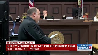 Guilty verdict reached in WVSP murder trial