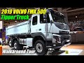 2019 Volvo FMX 500 Three Way Tipper Truck - Exterior Interior Walkaround - 2019 IAA Hannover