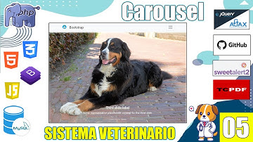 05 CAROUSEL SLIDE con Bootstrap en el SISTEMA VETERINARIO (PHP y MySql) FullStack