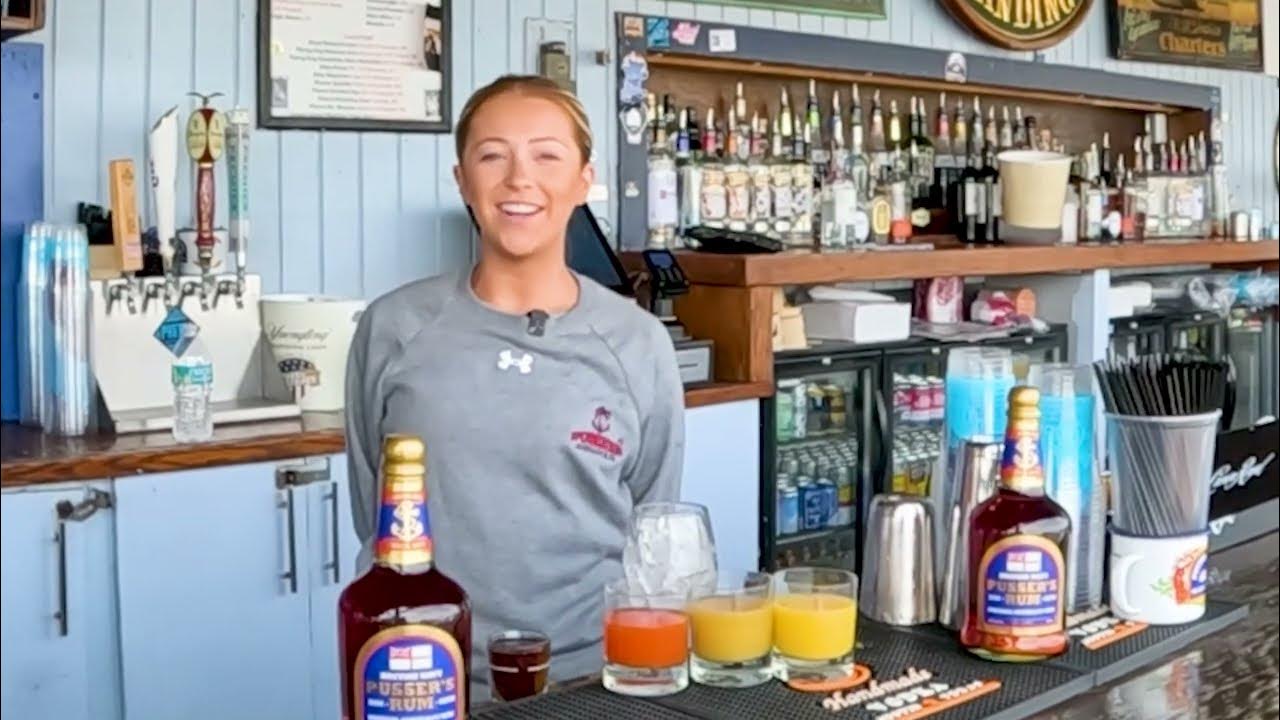 Chesapeake Cocktail Pusser's Rum Punch YouTube