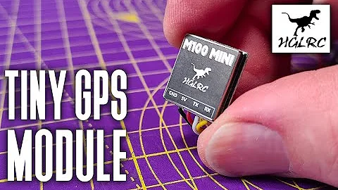 HGLRC M100 Mini GPS module - a small, cheap and accurate GPS module for all your FPV builds