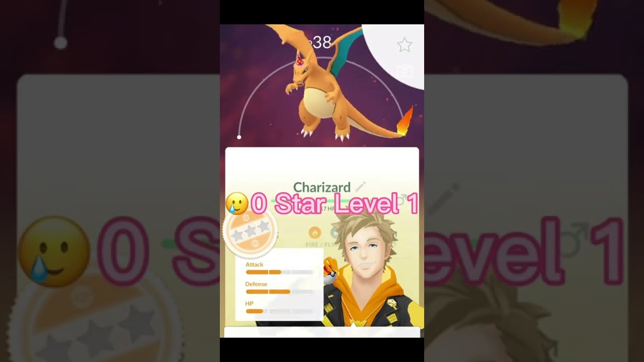 Wild Level 1 Party Hat Charizard in Pokémon GO Six Years Anniversary 