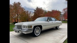 1976 Cadillac Fleetwood Brougham - 48K Original Miles - Available At .Bluelineclics